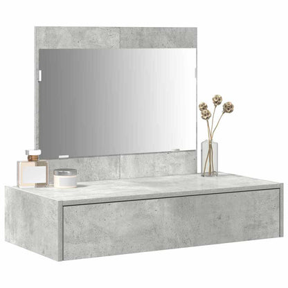 Tavolo da Trucco Grigio 83 x 40 x 70 cm Legno multistrato