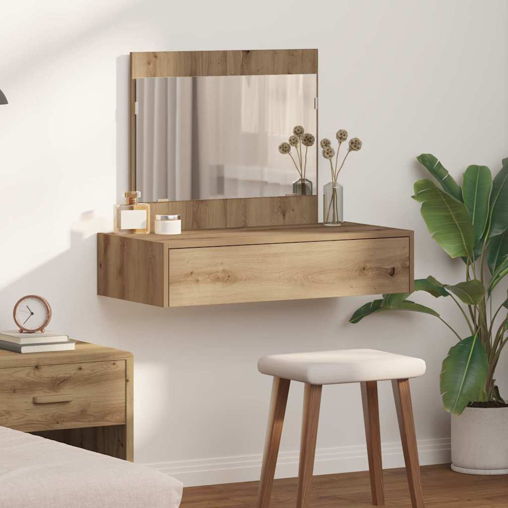 Tavolo da Trucco Marrone 83 x 40 x 70 cm Legno multistrato