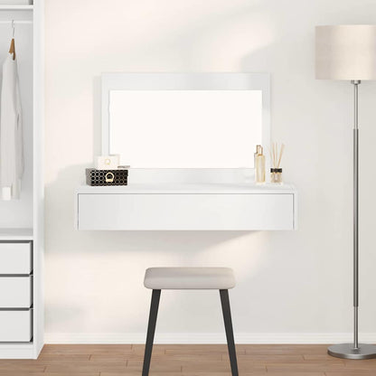 Tavolo da Trucco Bianco 100 x 40 x 70 cm Legno multistrato