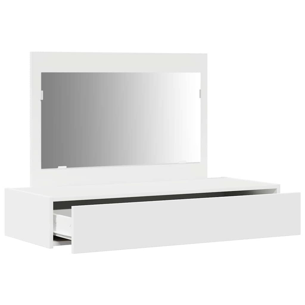 Tavolo da Trucco Bianco 100 x 40 x 70 cm Legno multistrato