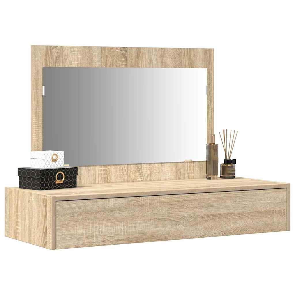 Tavolo da Trucco Marrone 100 x 40 x 70 cm Legno multistrato