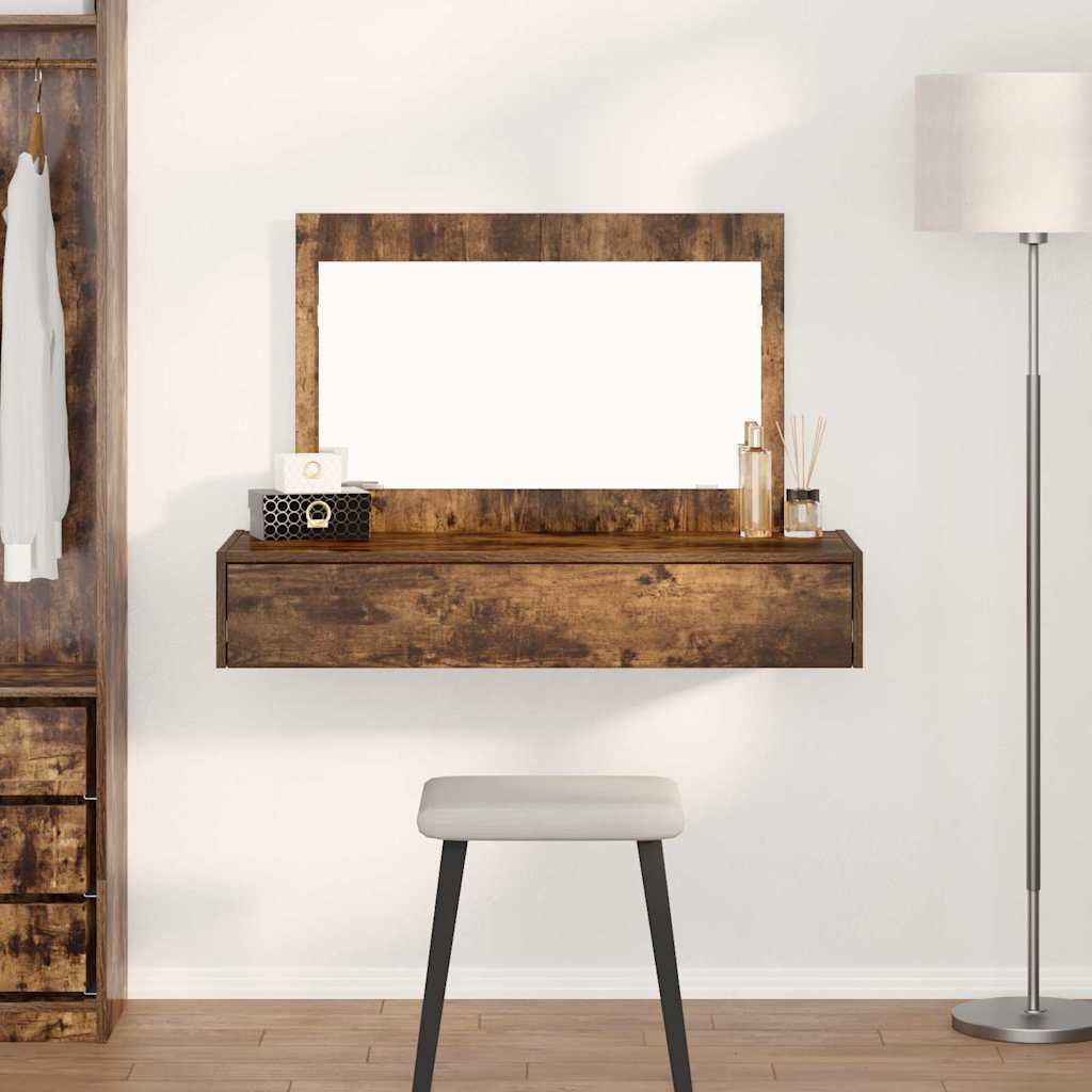 Tavolo da Trucco Marrone 100 x 40 x 70 cm Legno multistrato