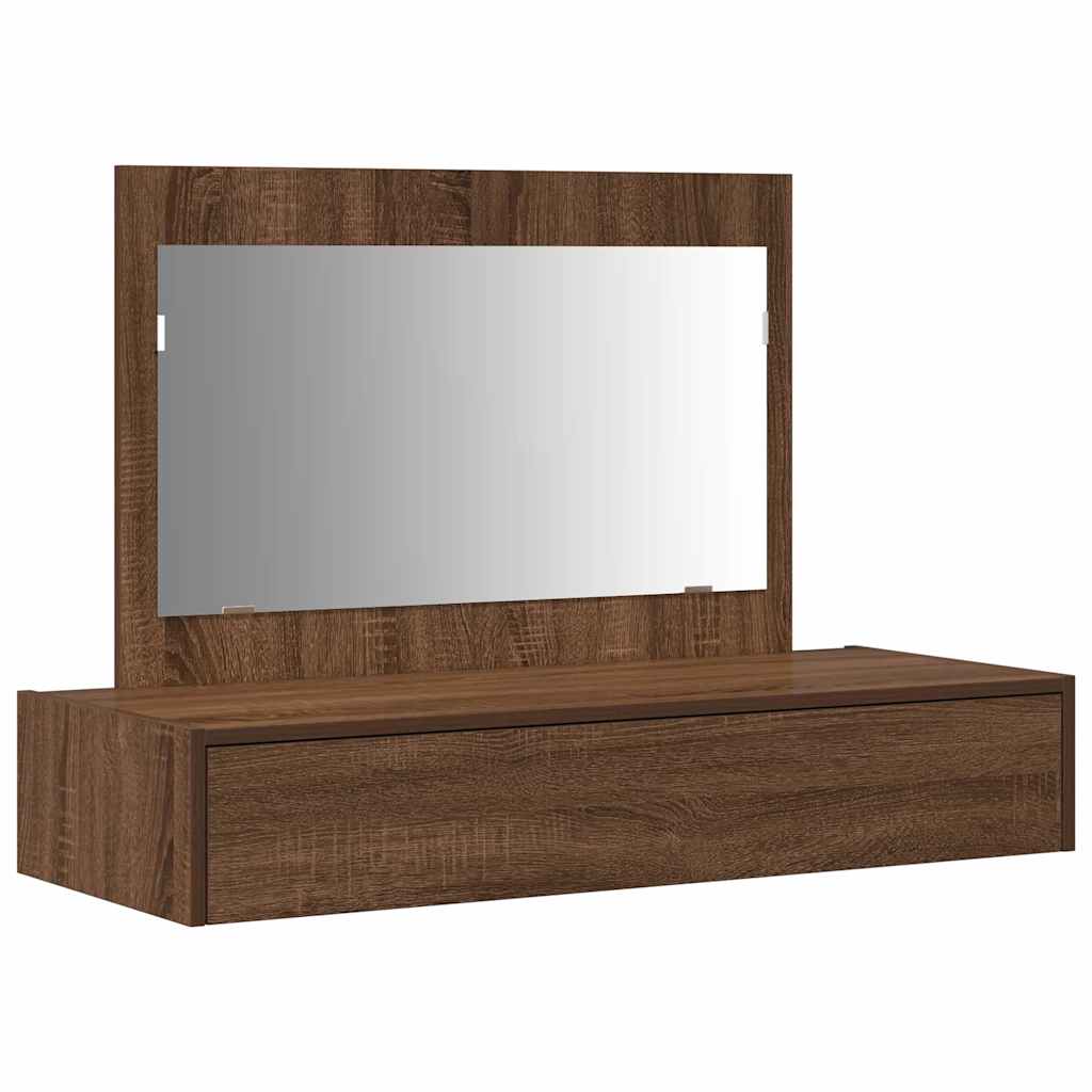 Tavolo da Trucco Marrone 100 x 40 x 70 cm Legno multistrato