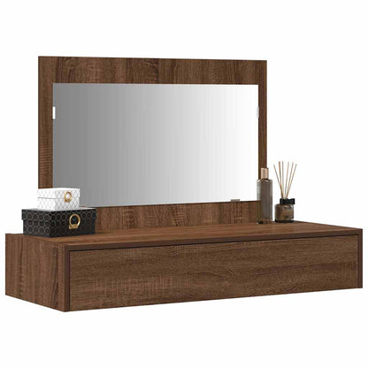 Tavolo da Trucco Marrone 100 x 40 x 70 cm Legno multistrato