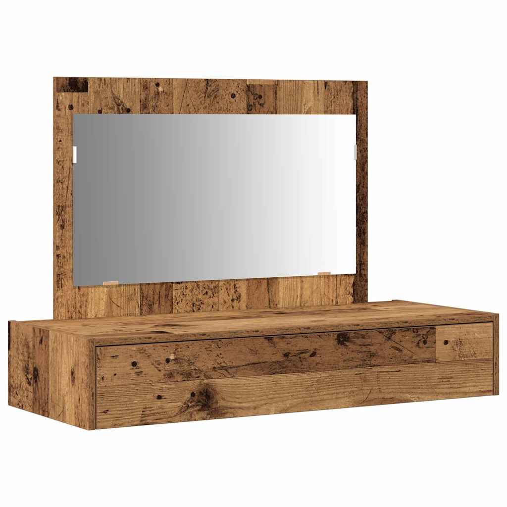 Tavolo da Trucco Marrone 100 x 40 x 70 cm Legno multistrato