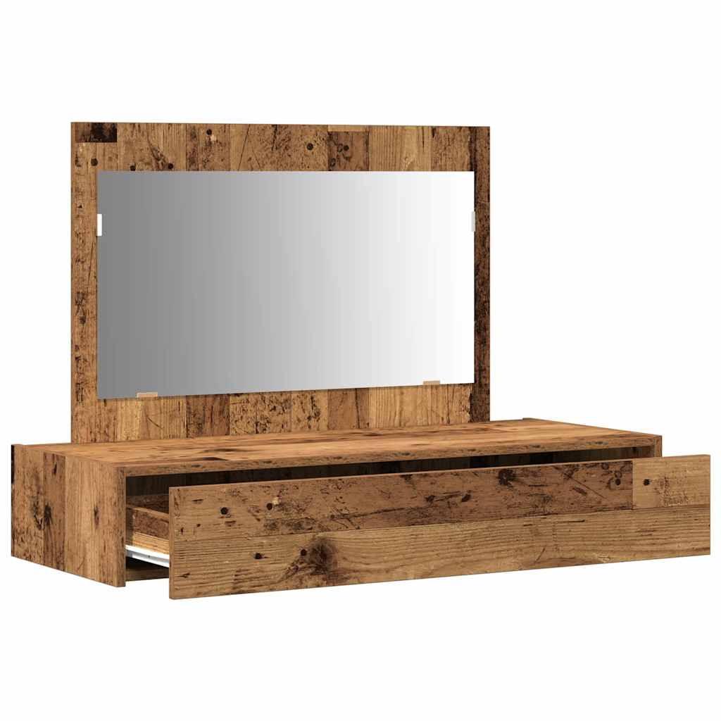 Tavolo da Trucco Marrone 100 x 40 x 70 cm Legno multistrato