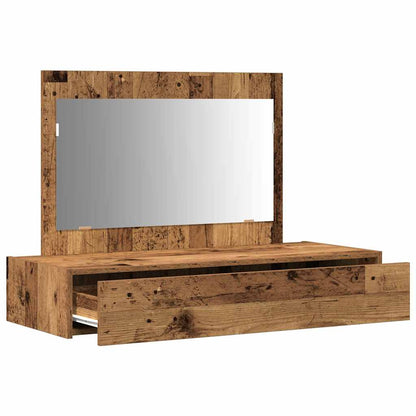Tavolo da Trucco Marrone 100 x 40 x 70 cm Legno multistrato