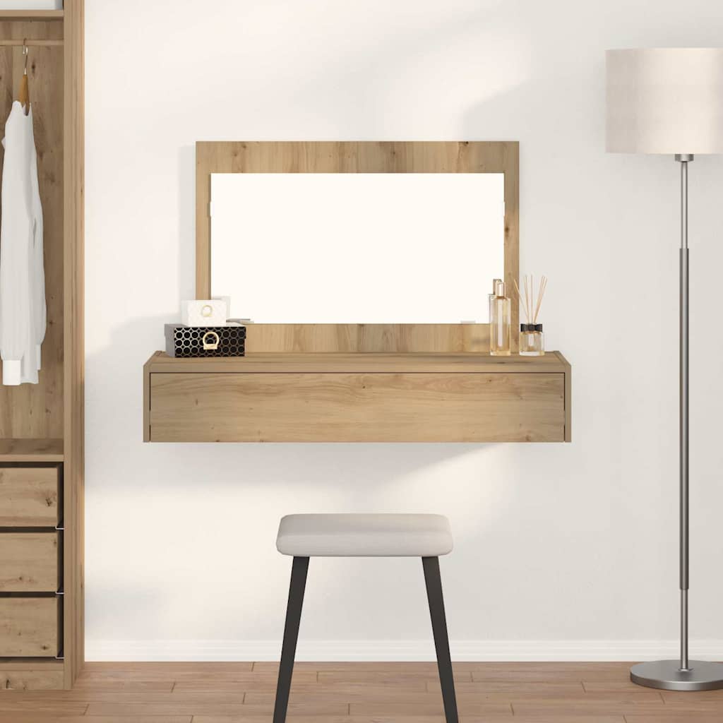 Tavolo da Trucco Marrone 100 x 40 x 70 cm Legno multistrato