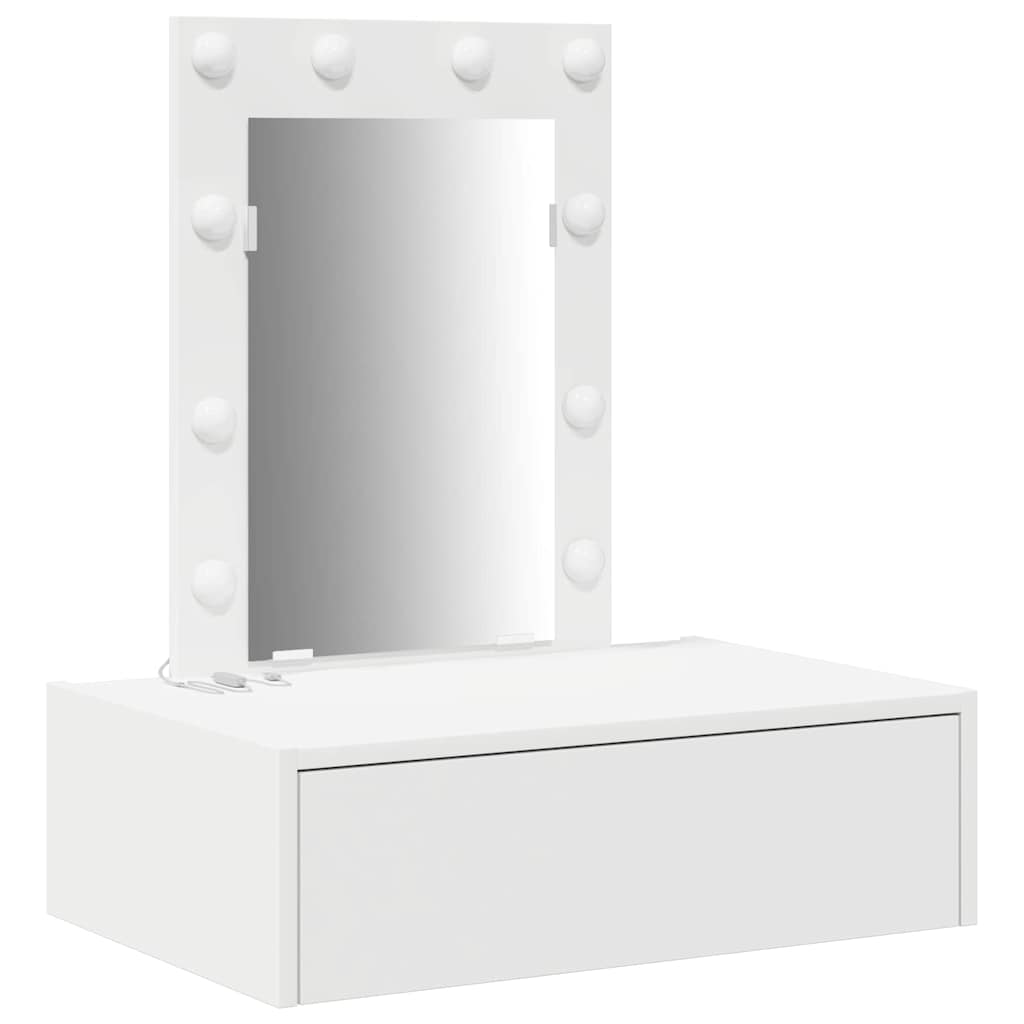 Tavolo da Trucco Bianco 60 x 40 x 70 cm Legno multistrato