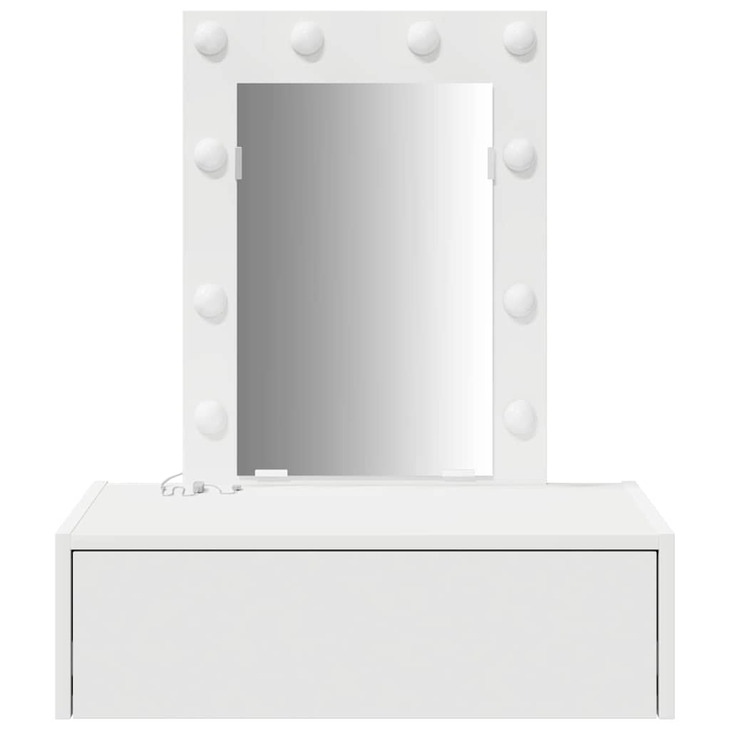 Tavolo da Trucco Bianco 60 x 40 x 70 cm Legno multistrato