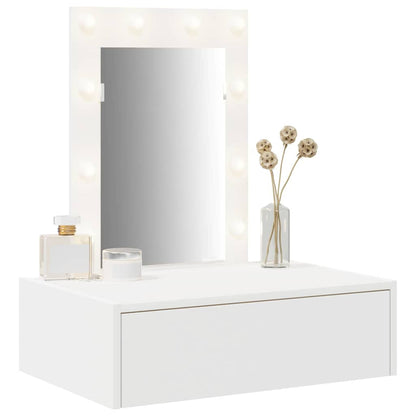 Tavolo da Trucco Bianco 60 x 40 x 70 cm Legno multistrato