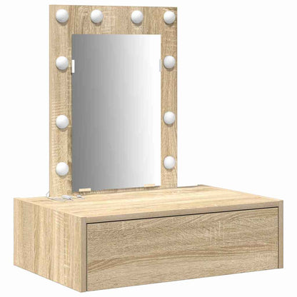 Tavolo da Trucco Marrone 60 x 40 x 70 cm Legno multistrato