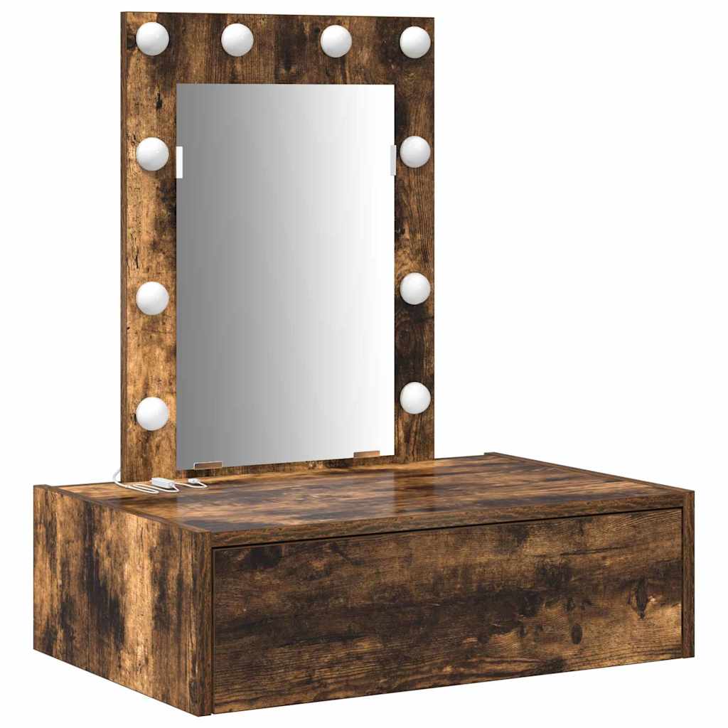 Tavolo da Trucco Marrone 60 x 40 x 70 cm Legno multistrato
