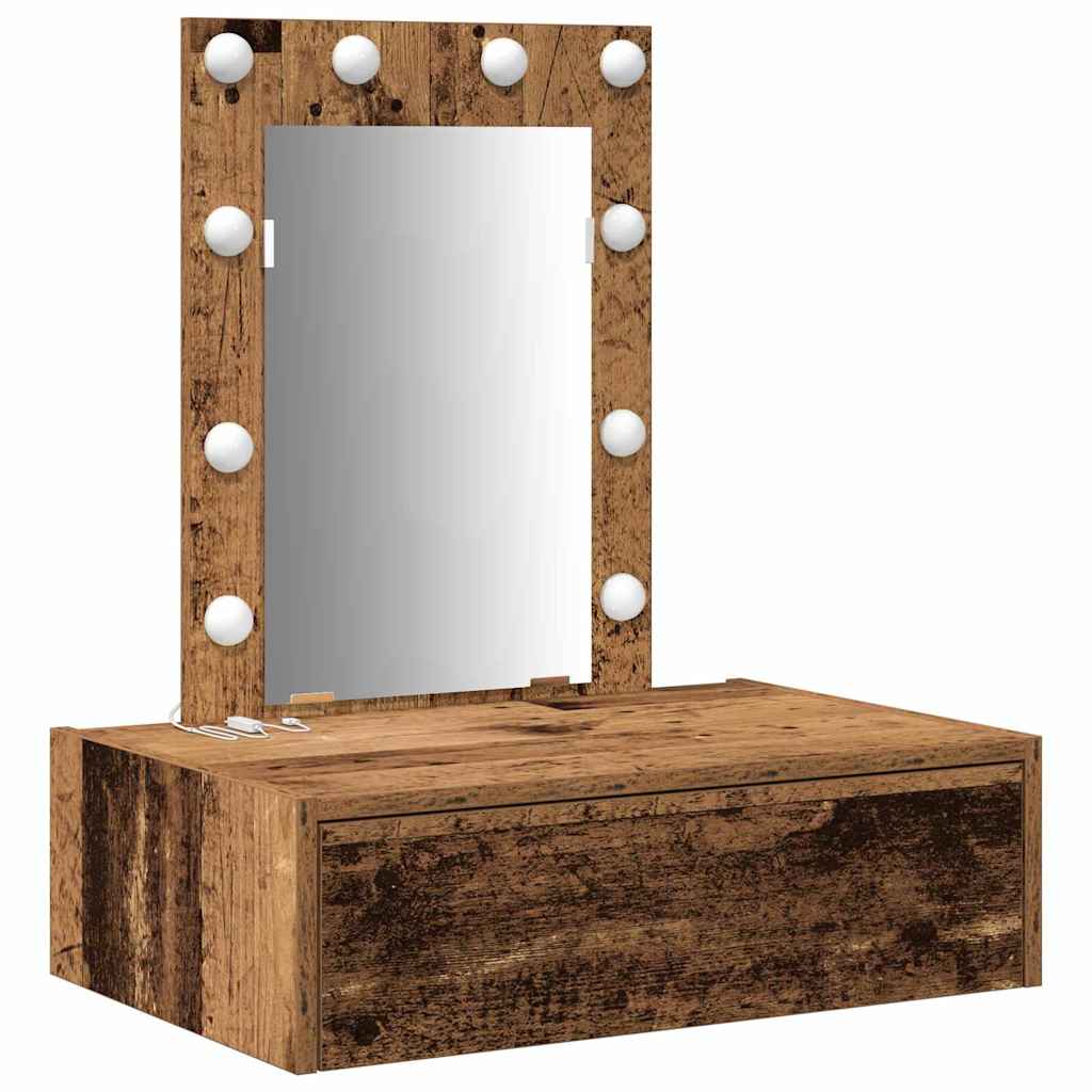 Tavolo da Trucco Marrone 60 x 40 x 70 cm Legno multistrato