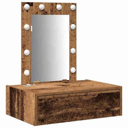 Tavolo da Trucco Marrone 60 x 40 x 70 cm Legno multistrato