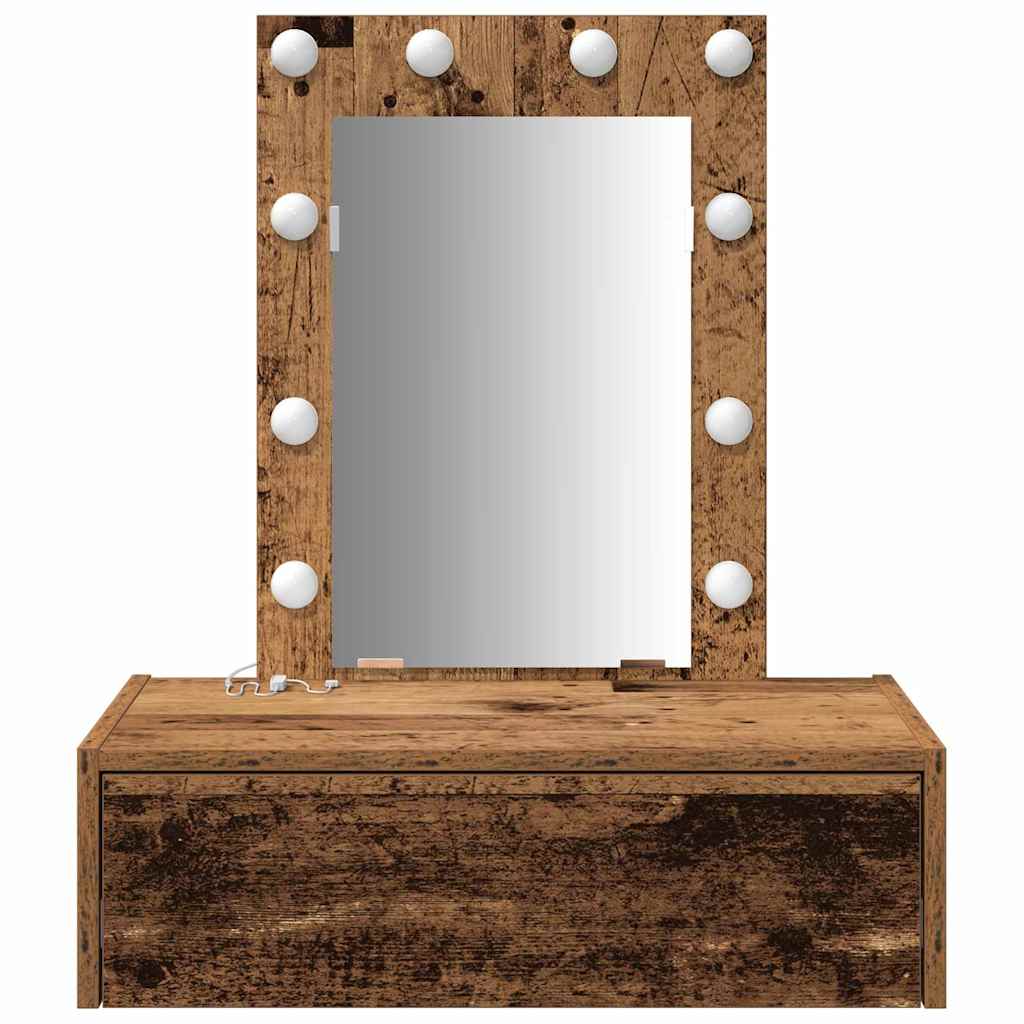 Tavolo da Trucco Marrone 60 x 40 x 70 cm Legno multistrato