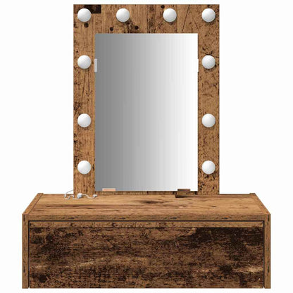 Tavolo da Trucco Marrone 60 x 40 x 70 cm Legno multistrato
