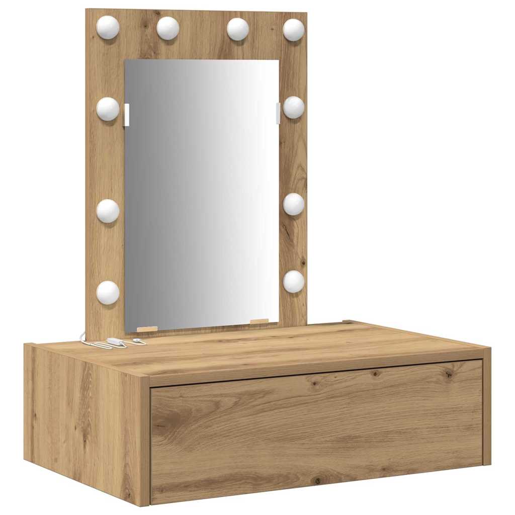 Tavolo da Trucco Marrone 60 x 40 x 70 cm Legno multistrato