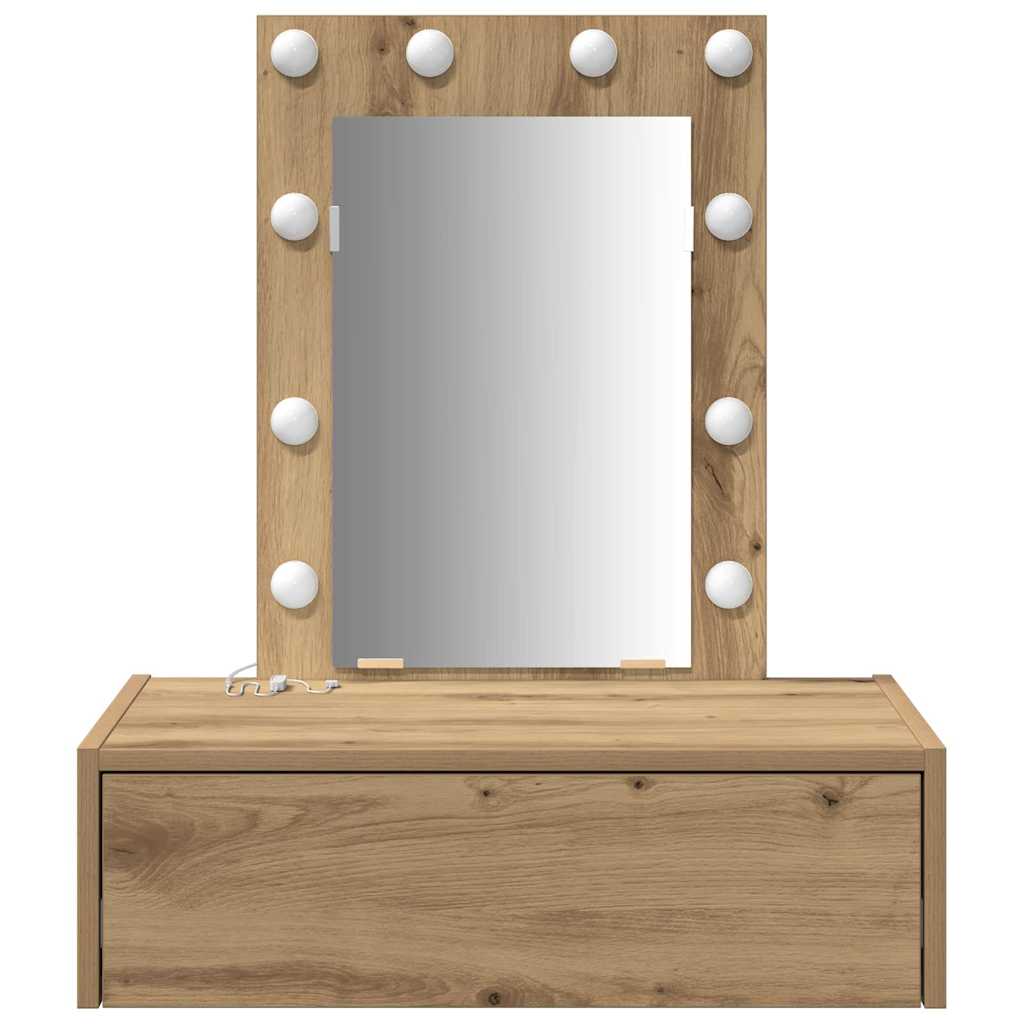 Tavolo da Trucco Marrone 60 x 40 x 70 cm Legno multistrato