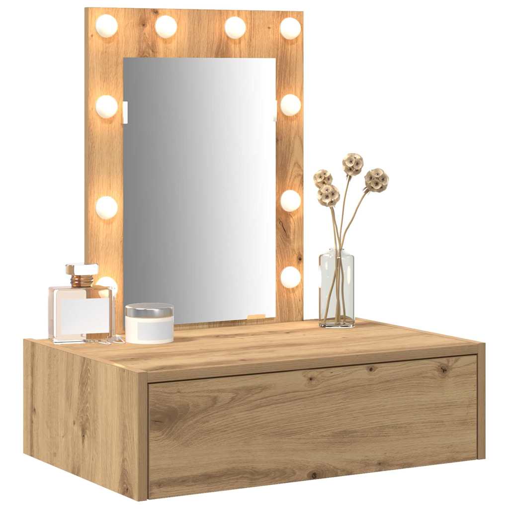 Tavolo da Trucco Marrone 60 x 40 x 70 cm Legno multistrato