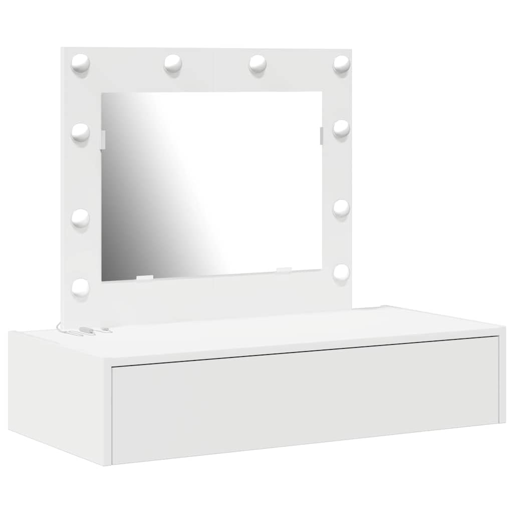 Tavolo da Trucco Bianco 83 x 40 x 70 cm Legno multistrato