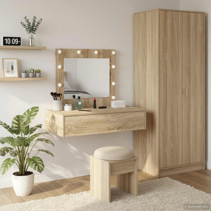 Tavolo da Trucco Marrone 83 x 40 x 70 cm Legno multistrato
