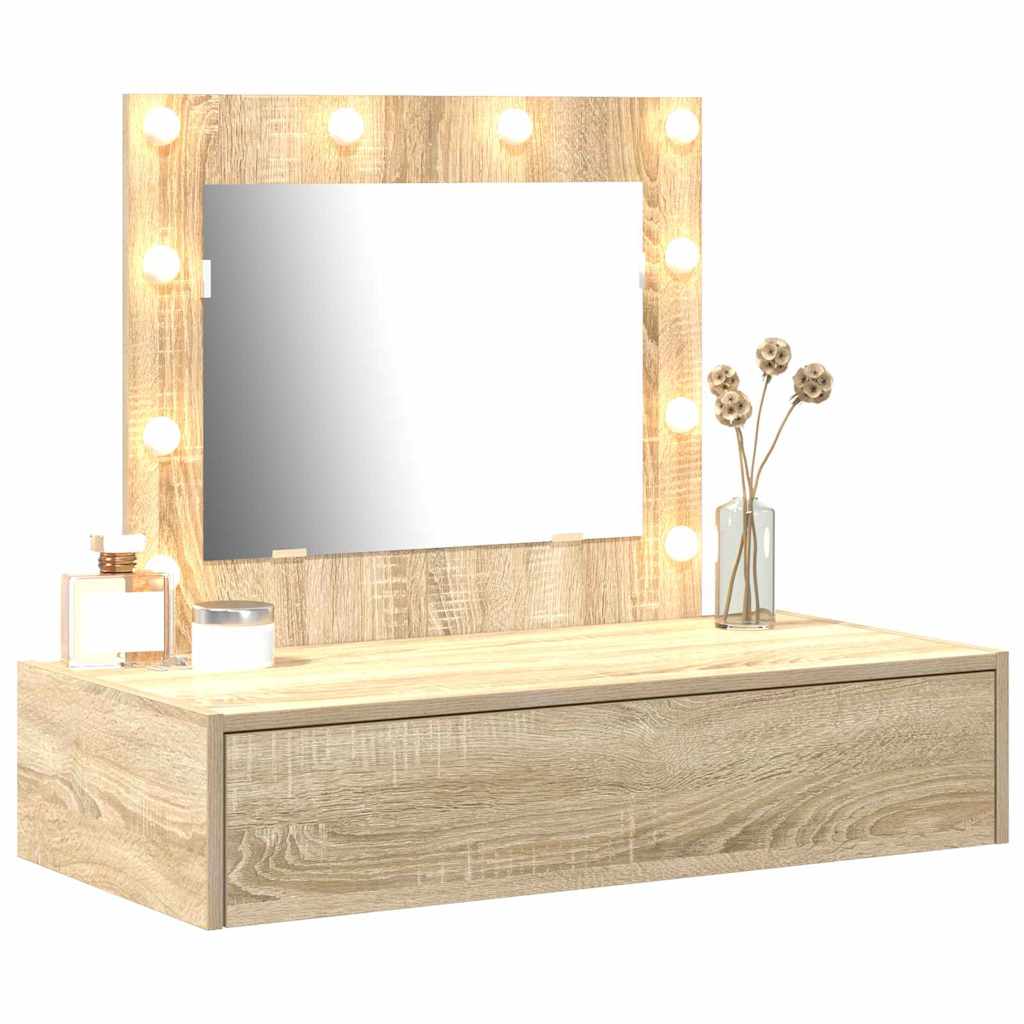 Tavolo da Trucco Marrone 83 x 40 x 70 cm Legno multistrato