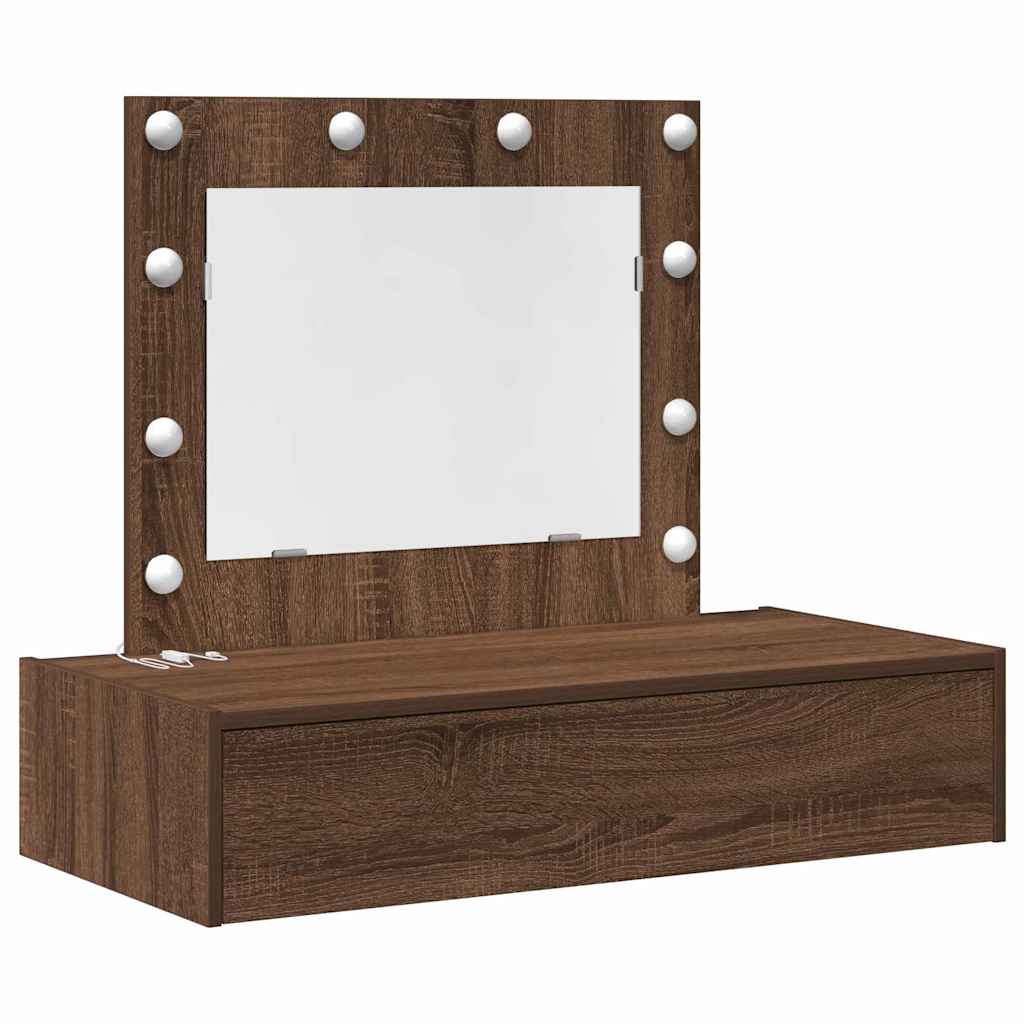 Tavolo da Trucco Marrone 83 x 40 x 70 cm Legno multistrato