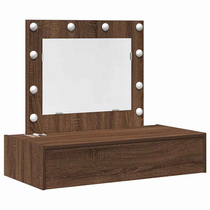 Tavolo da Trucco Marrone 83 x 40 x 70 cm Legno multistrato
