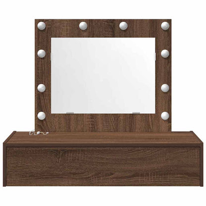 Tavolo da Trucco Marrone 83 x 40 x 70 cm Legno multistrato