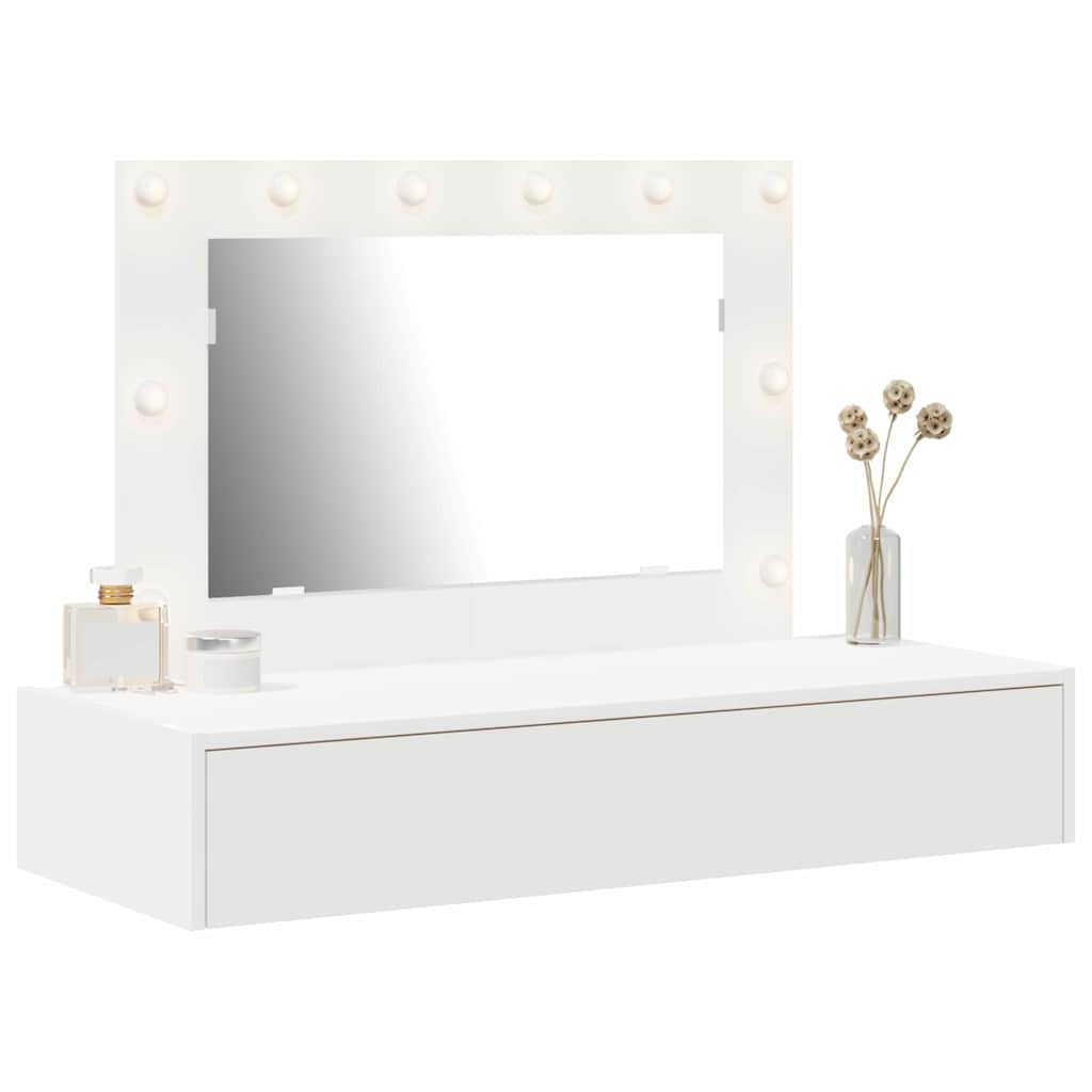 Tavolo da Trucco Bianco 100 x 40 x 70 cm Legno multistrato