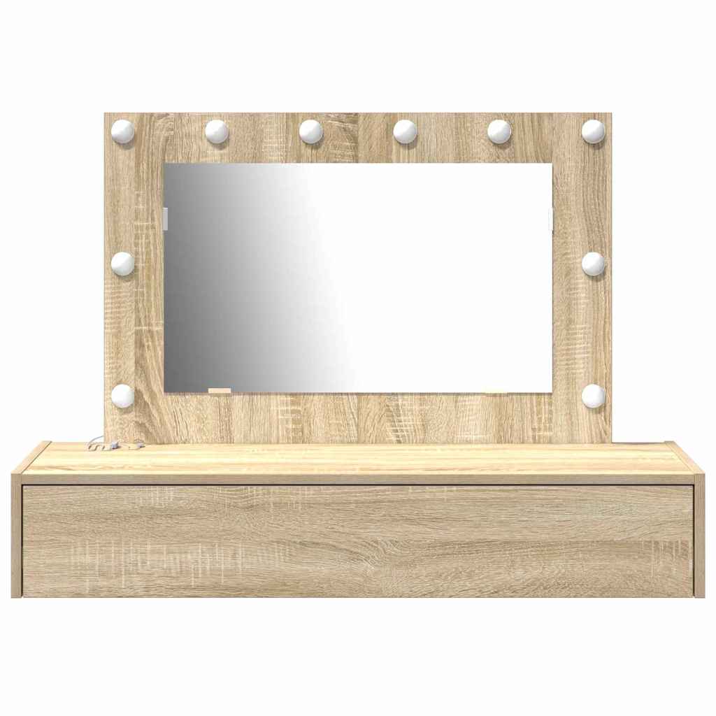 Tavolo da Trucco Marrone 100 x 40 x 70 cm Legno multistrato