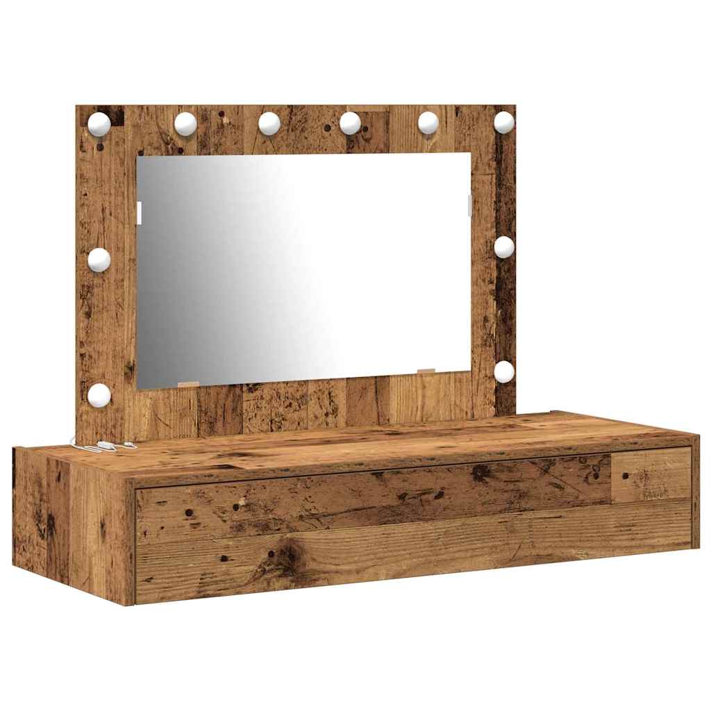 Tavolo da Trucco Marrone 100 x 40 x 70 cm Legno multistrato