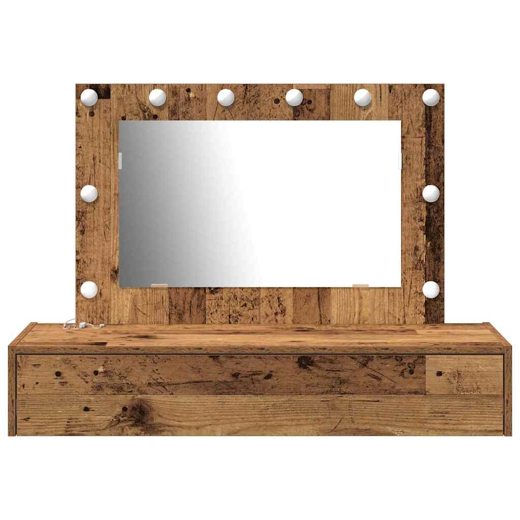 Tavolo da Trucco Marrone 100 x 40 x 70 cm Legno multistrato