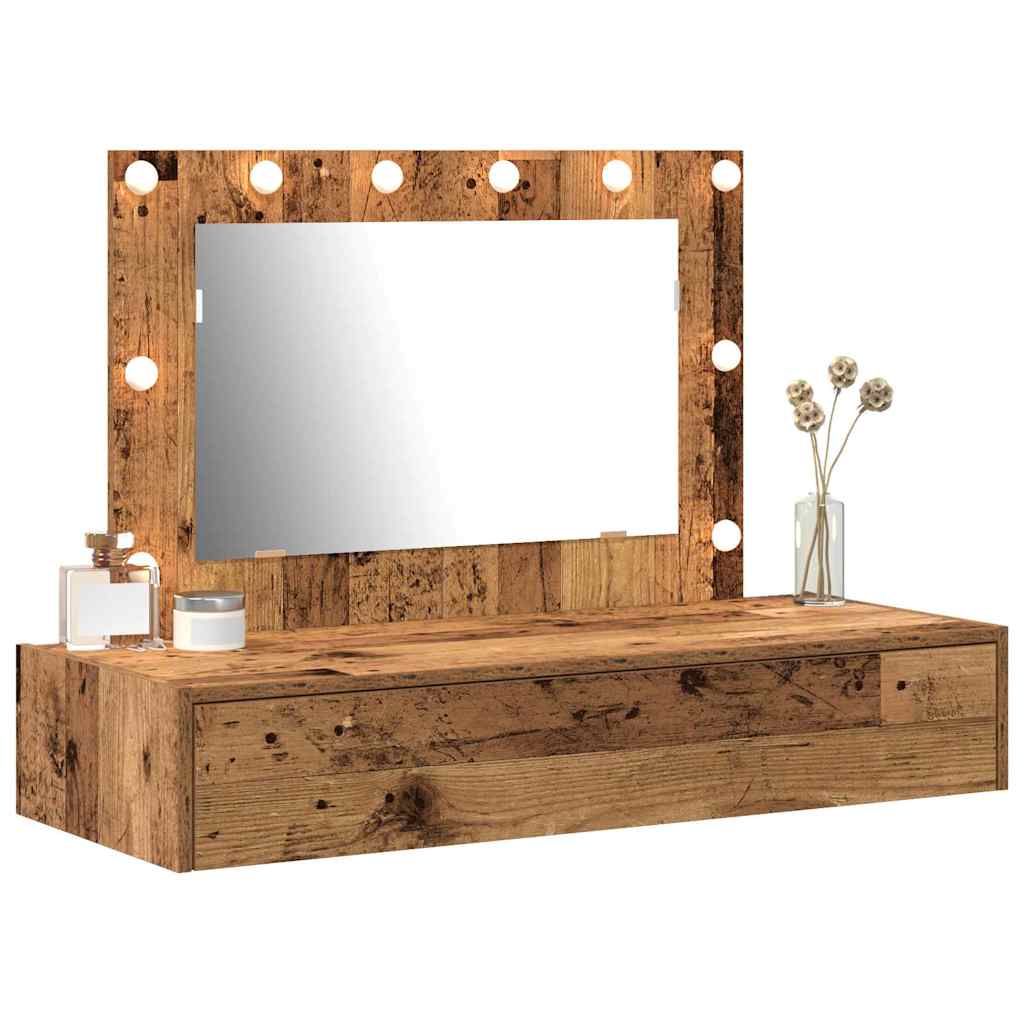 Tavolo da Trucco Marrone 100 x 40 x 70 cm Legno multistrato