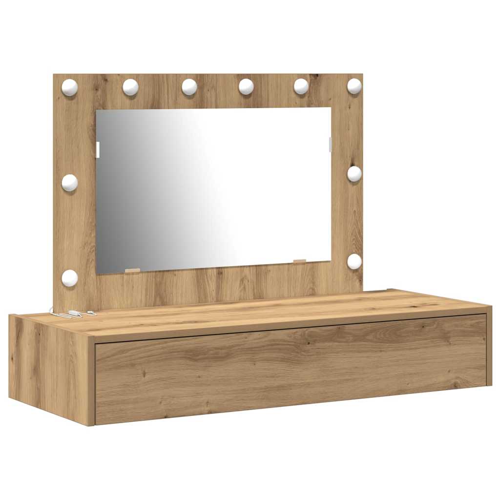 Tavolo da Trucco Marrone 100 x 40 x 70 cm Legno multistrato