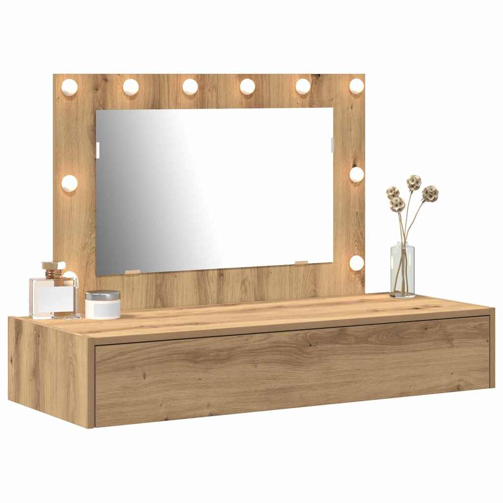 Tavolo da Trucco Marrone 100 x 40 x 70 cm Legno multistrato