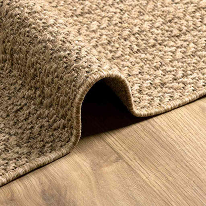 Tappeto ZIZUR Marrone 200 x 100 cm Polipropilene