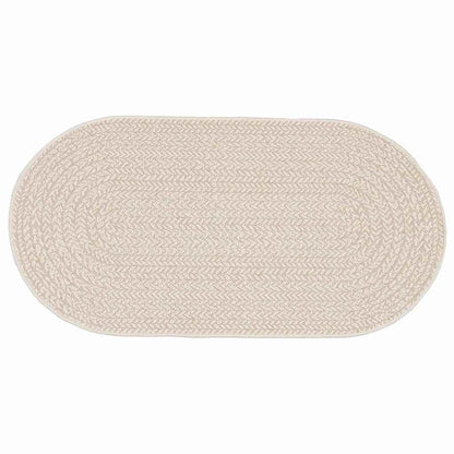 Tappeto ZIZUR Crema 150 x 80 cm Polipropilene