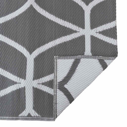 Tappeto da esterno ARAKIL Grigio e Bianco 500 x 250 cm