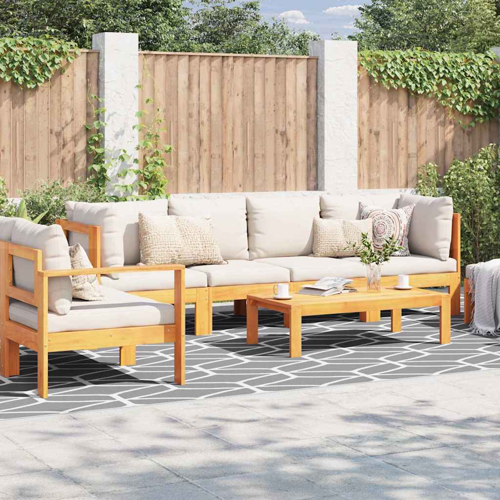 Tappeto da esterno ARAKIL Grigio e Bianco 500 x 250 cm