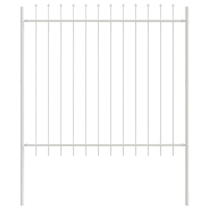 Recinzione per Giardino 2 pcs Bianco 3,4 x 1,5 m
