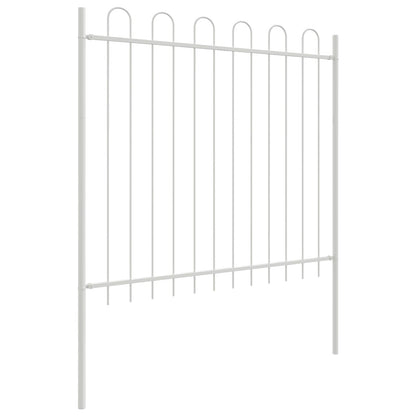 Recinzione per Giardino 2 pcs Bianco 3,4 x 1 m