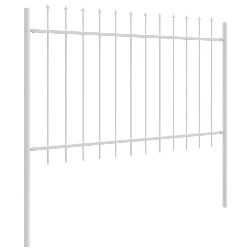 Recinzione per Giardino 7 pcs Bianco 11,9 x 1,2 m