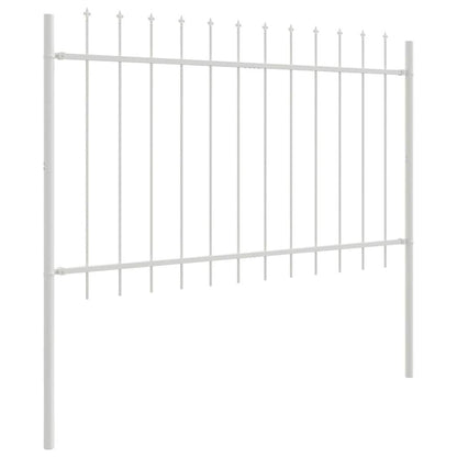 Recinzione per Giardino 7 pcs Bianco 11,9 x 1,2 m