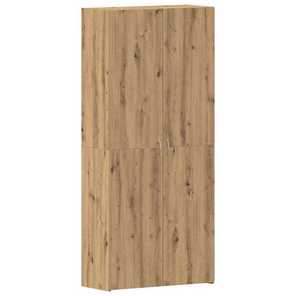 Mobile per scarpe Marrone 80 x 35.5 x 180 cm Legno multistrato