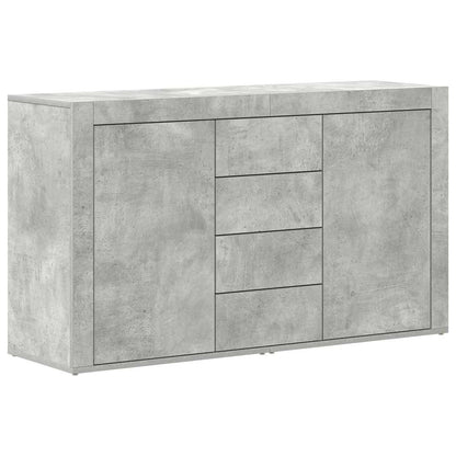 Credenza Grigio cemento 120 x 36 x 69 cm Legno multistrato