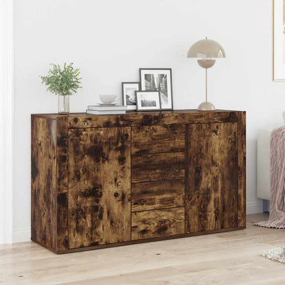 Credenza Rovere fumÃ© 120 x 36 x 69 cm Legno multistrato