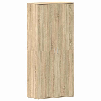 Mobile per scarpe con porta Rovere Sonoma 80 x 39 x 178 cm