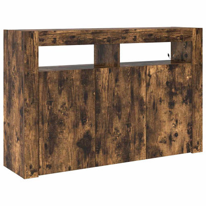 Credenza Rovere fumÃ© 116 x 30 x 75 cm Legno multistrato
